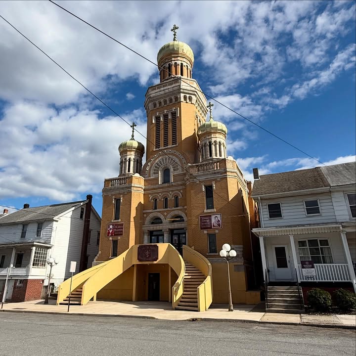 Enjoy a stunning example of Orthodox architecture in America. Built…