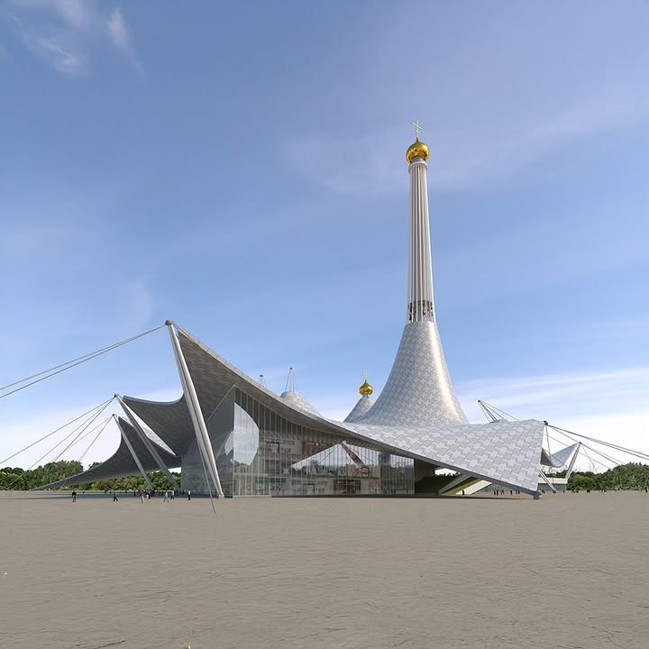 What if the tallest Orthodox church almost stood? Back in…