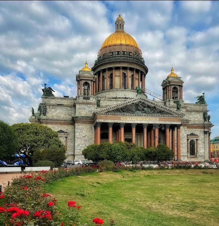 A cathedral born of empire and faith. Saint Isaac’s Cathedral…