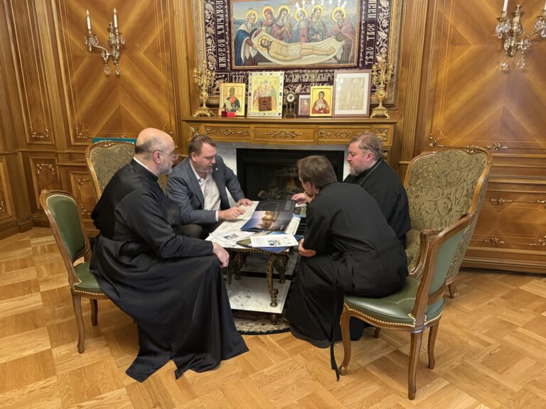 Bishop Matthew of Sourozh Blesses the Work of Apsida Studio