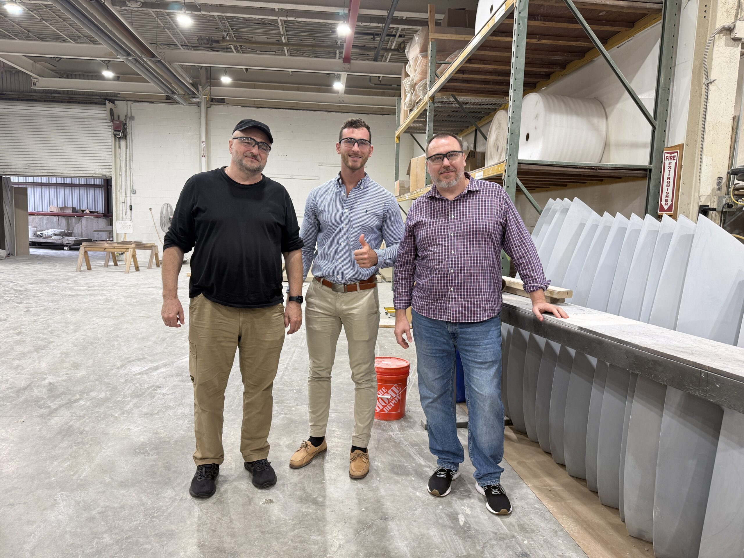 Visit to a Church Dome Manufacturing Facility in Cleveland