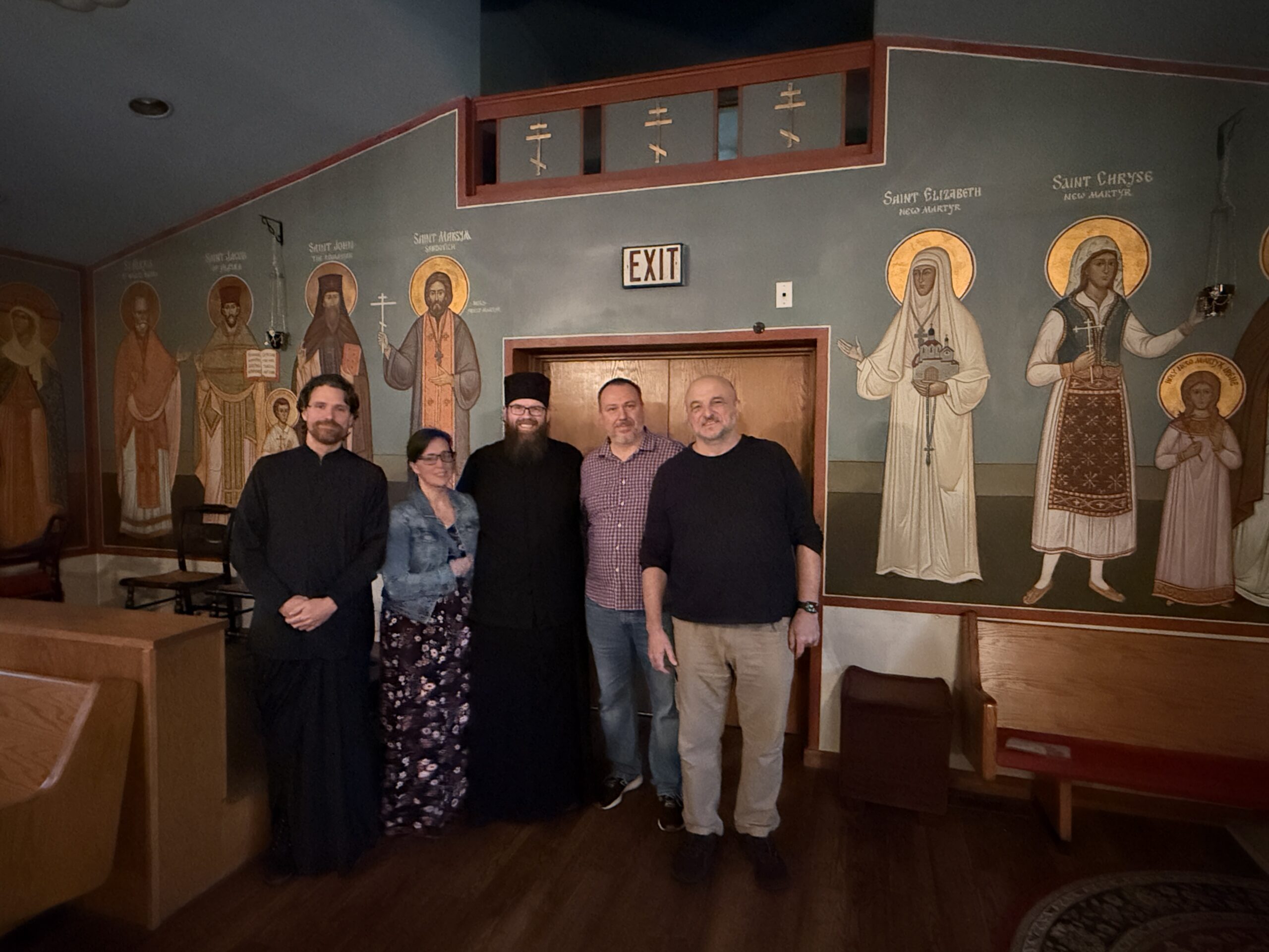 Meeting at St. Innocent of Irkutsk Church in the Detroit Area