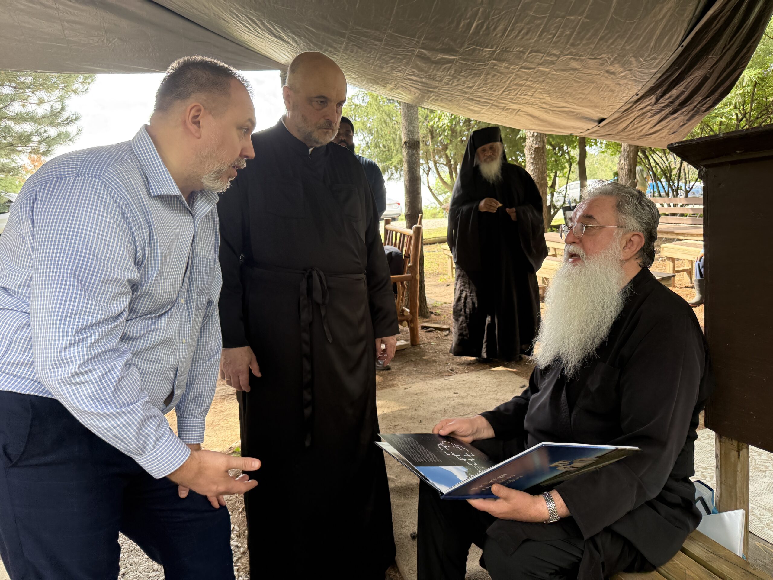 Meeting with His Eminence Metropolitan Longin